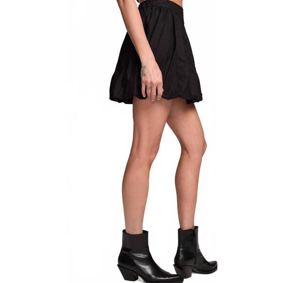 NEW SALTWATER LUXE aleina mini skirt in black - Picture 3 of 3